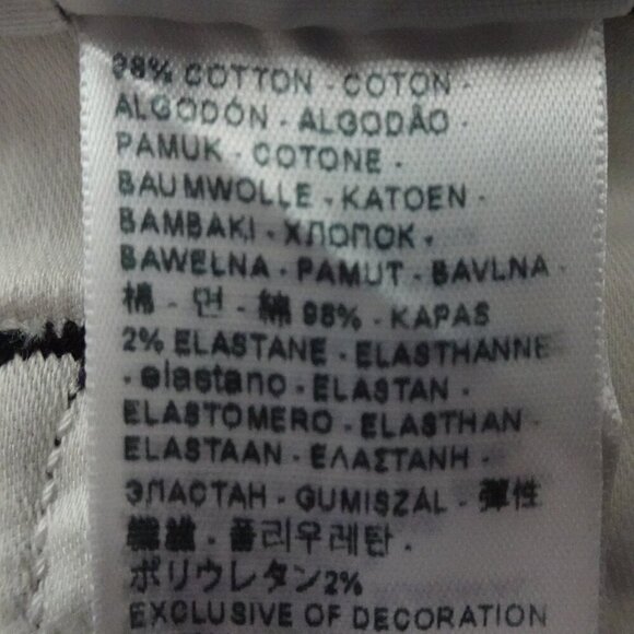 Levi's Corduroy Jeans Women's Size 29x30 Black Shaping Straight Slimming - Picture 8 of 9